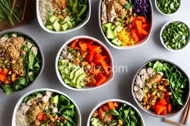 Healthy Lunch Ideas: Box Lunch Buddha Bowls
