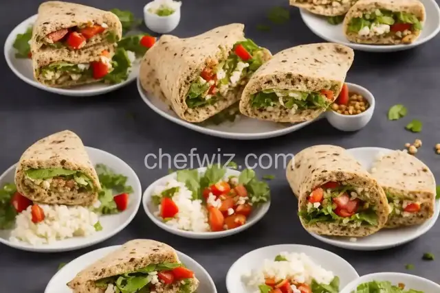 Healthy Lunch Wraps