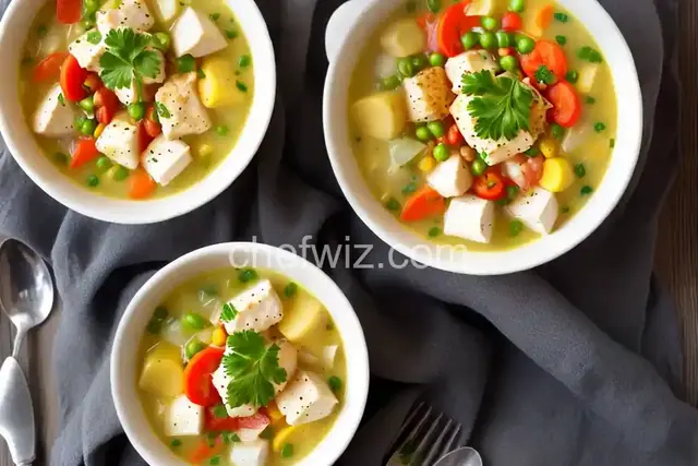 Hearty Halibut Chowder
