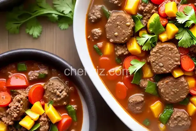 Hearty Hamburger Soup