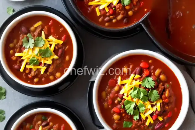 Hearty Vegan Slow-Cooker Chili