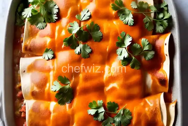 Homemade Chicken Enchiladas