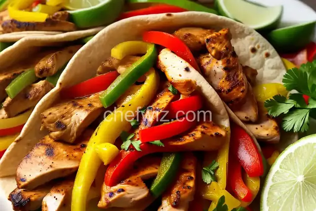 Homemade Chicken Fajitas