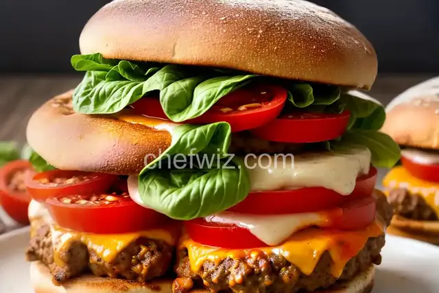 Homemade Pizza Burgers