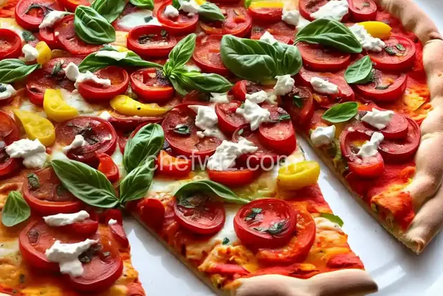 Homemade Veggie Pizza