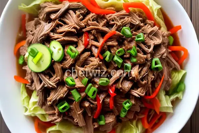 Homestyle Kalua Pork with Cabbage in a Slow Cooker