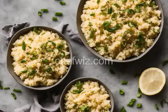 How to Make Cauliflower Rice
