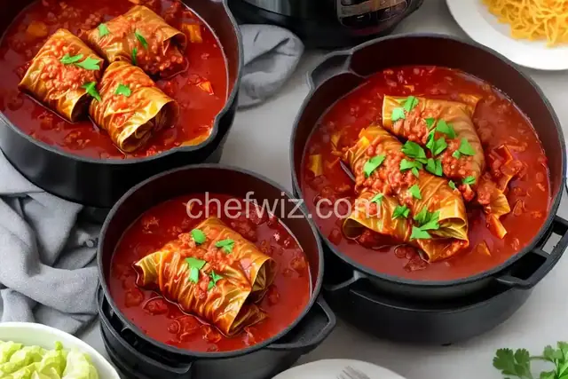 Instant Pot Basic Cabbage Rolls