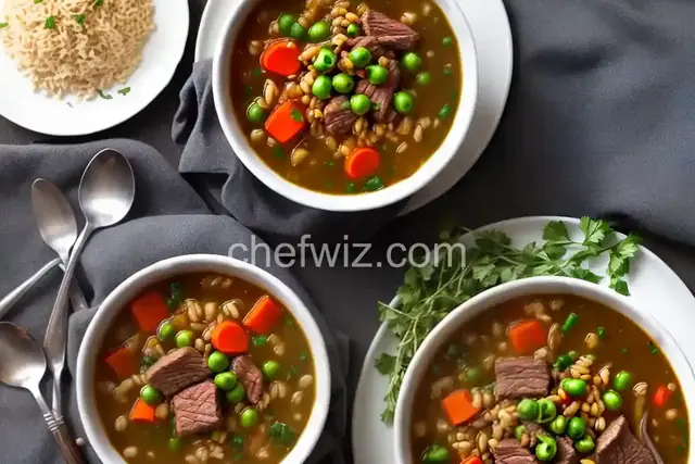 Instant Pot® Beef And Barley Soup