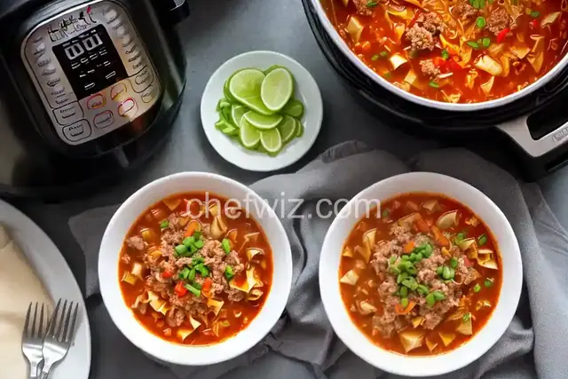 Instant Pot Cabbage Roll Soup