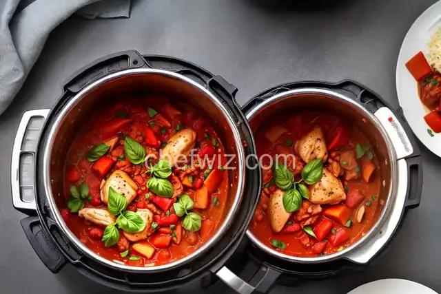 Instant Pot Chicken Cacciatore