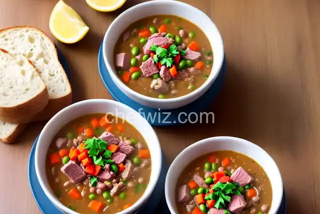 Instant Pot Ham and Bean Soup