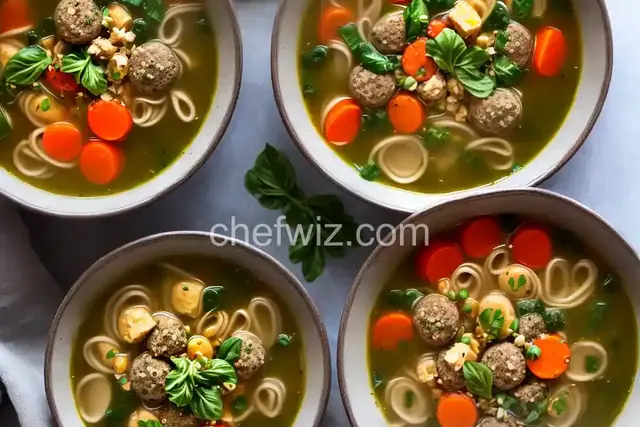 Instant Pot Italian Wedding Soup