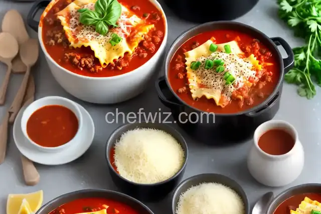 Instant Pot Lasagna Soup