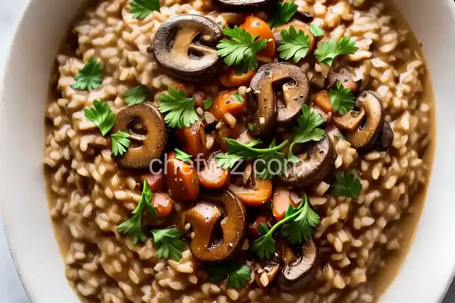 Instant Pot Mushroom Risotto