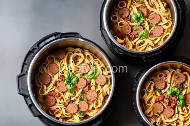 Instant Pot Pasta with Italian Sausage