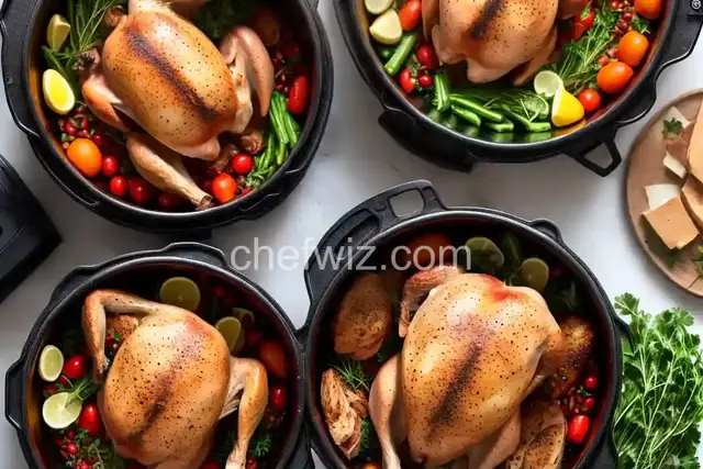 Instant Pot Roasted Whole Chicken