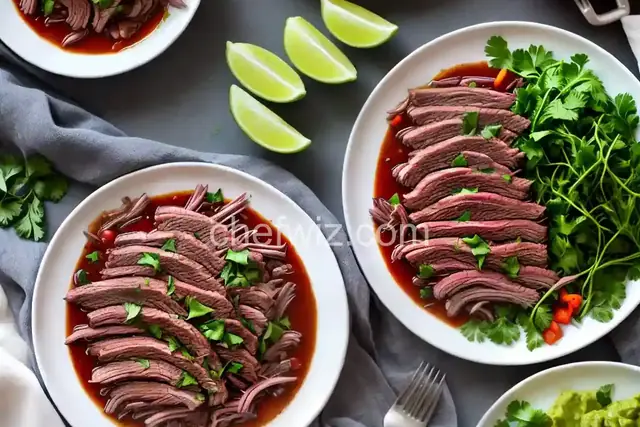 Instant Pot Shredded Flank Steak