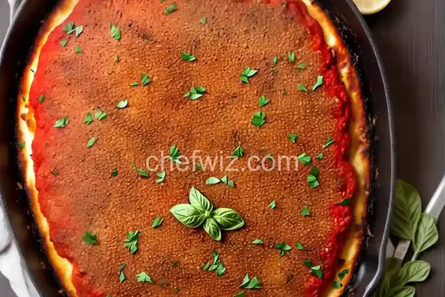 Italian Baked Eggplant with Parmesan (Parmigiana di Melanzane)