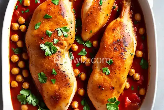 Italian Chicken and Chickpeas