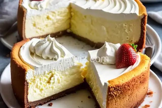 Italian Cream Cheese and Ricotta Cheesecake