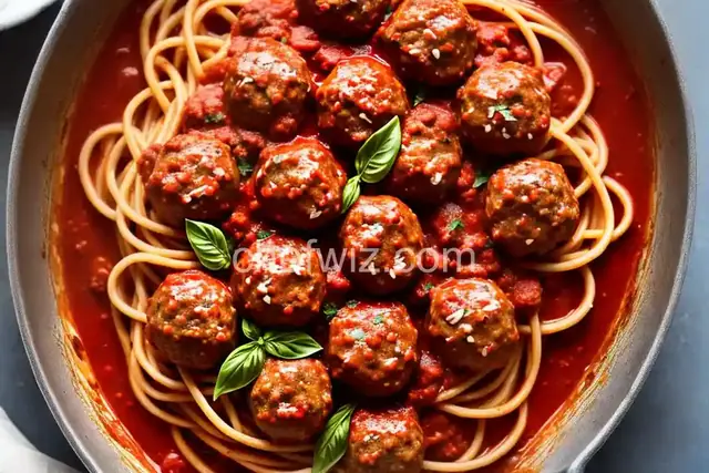 Italian Spaghetti Sauce with Meatballs
