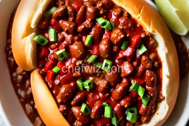 Jeff's Hot Dog Chili