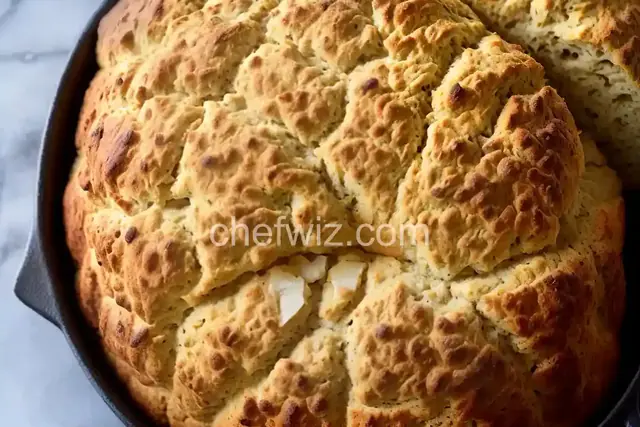 Jim's Cheddar Onion Soda Bread