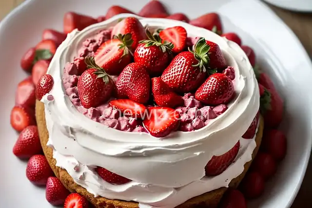 Judy's Strawberry Pretzel Salad
