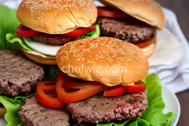 Juiciest Hamburgers Ever