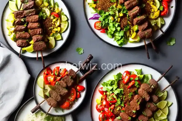 Kabob Koobideh (Persian Ground Meat Kabobs)