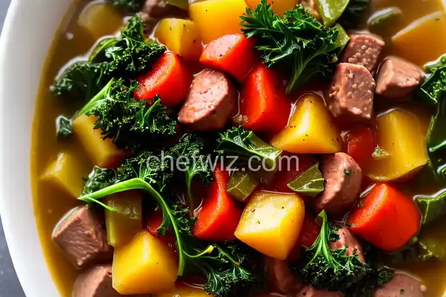 Kielbasa Kale Stew