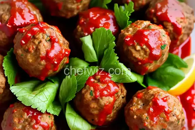Kofta (Turkish Meatballs)