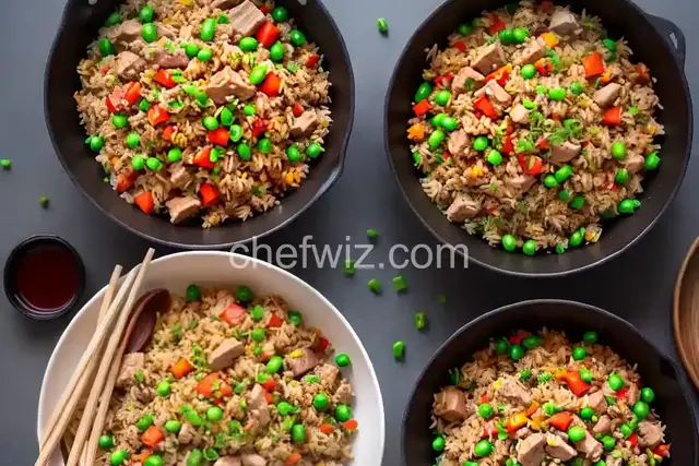 Leftover Pork Fried Rice
