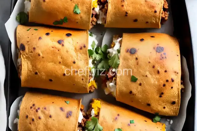 Leftover Turkey Burritos