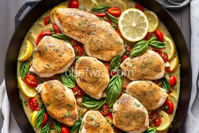 Lemon Chicken Romano
