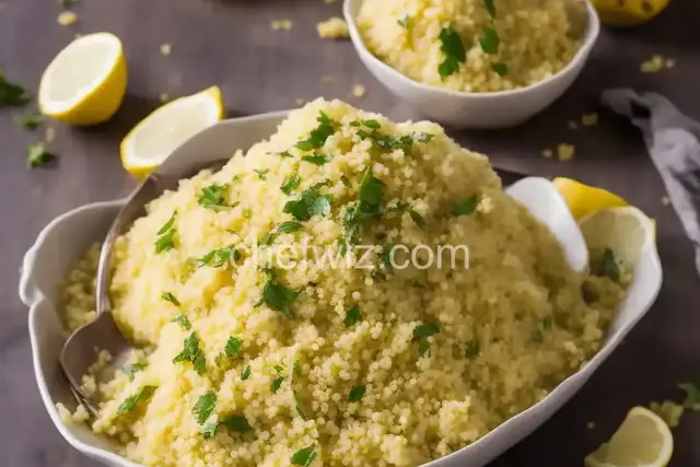 Lemon Couscous Recipe