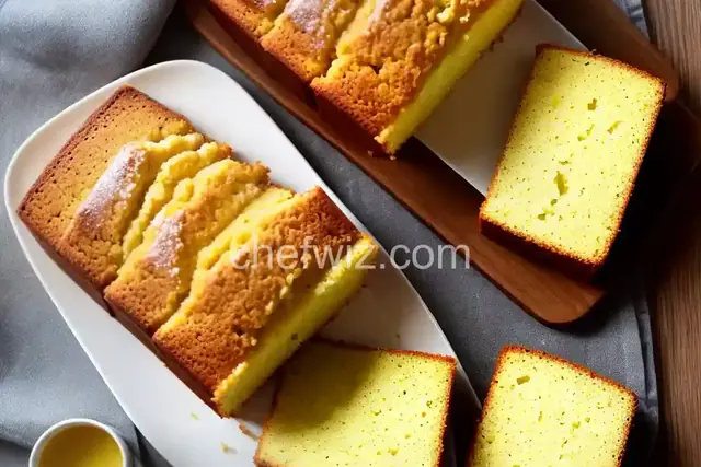 Lemon Drizzle Loaf Cake