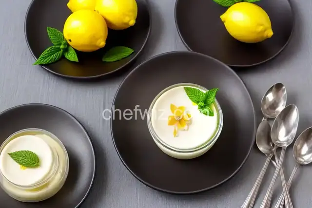 Lemon Panna Cotta