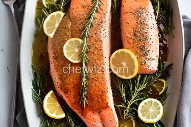 Lemon Rosemary Salmon