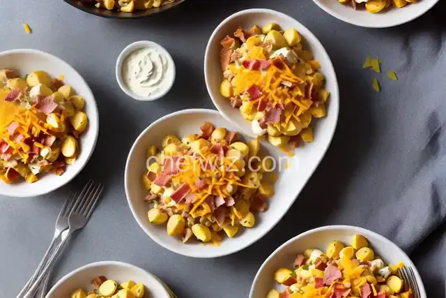 Loaded Bacon, Cheddar, and Ranch Potatoes