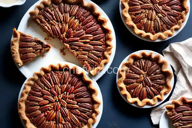 Low-Carb Pecan Pie with Almond Flour Crust