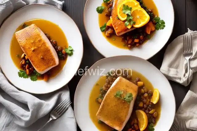 Mahi Mahi in Marmalade-Dijon Glaze