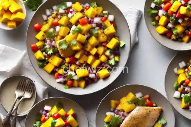 Mahi Mahi y Mango Salsa