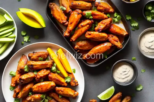 Mango Habanero Chicken Wings