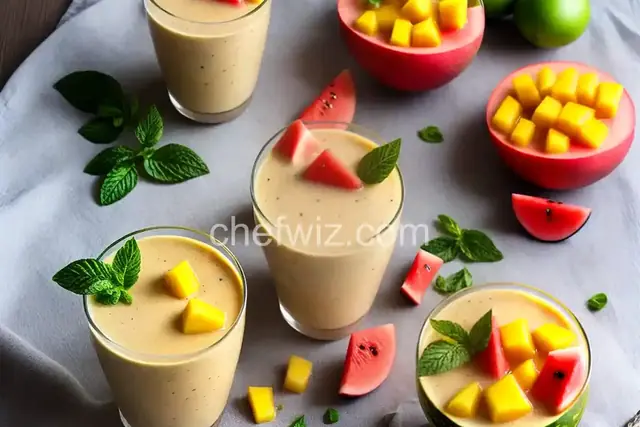 Mango Watermelon Smoothie