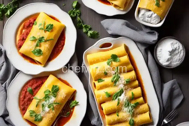 Manicotti Alla Romana