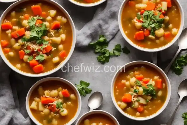 Many-Veggie Vegetable Soup