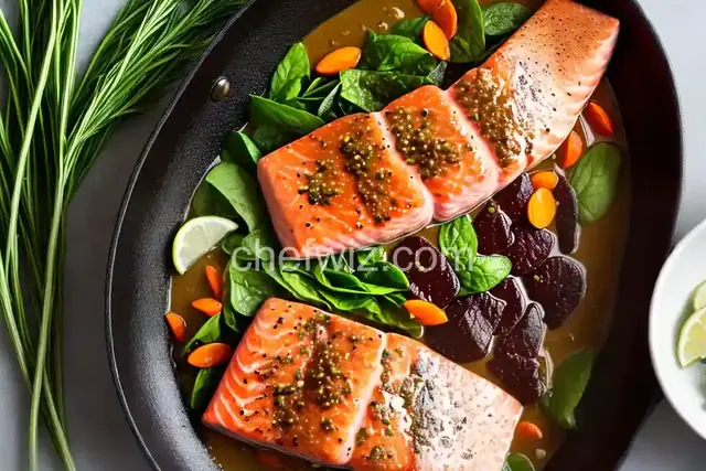 Maple Mustard Salmon