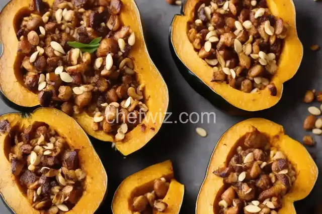 Maple Roasted Acorn Squash